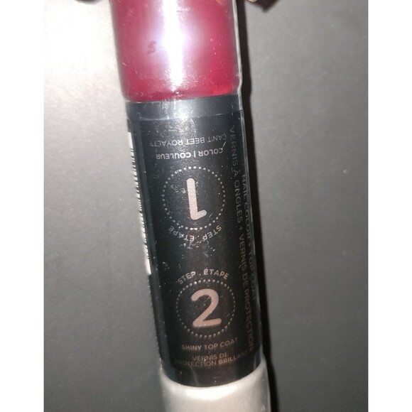 Sally Hansen Miracle Gel It Takes Two Nail Color 980 Can't Beet Royalty Top Coat - Picture 10 of 16